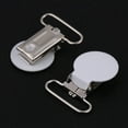 thumbnail image 4 of Suspender Clips,,  Clips, Glossy Finish Durable Round Strap Holder Clip 10Pcs 25mm   Strap Toy, 4 of 8