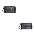 thumbnail image 3 of Yuarrent Bolsa de almacenamiento de hilo Hombro Bolsas de tejer de gran capacidad Cuadrado Multi-rejillas Bolsa de bordado de tela Oxford Azul 2piezas, 3 of 6