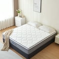 thumbnail image 1 of Full Mattress, 12 Inch Memory Foam Double Mattress, Pocket Spring Mattress in a Box for Motion Isolation, Edge Support, Pressure Relief, CertiPUR-US, 190cm L x 137cm W x 30cm H, 1 of 7