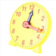 thumbnail image 3 of 10pcs 4 Inch Student Learning Clock Time Model Teacher Gear Clock 12/24 Hour School Learning Tools,10 x Student Learning Clock Model,yellow, 3 of 8