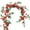 Red, variant on JUANCHENG Lifelike Rose Vine: 58 Realistic Flowers in Red, White & Purple - 1.8m Decor! Red