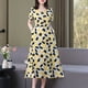 thumbnail image 3 of Nuevos vestidos elegantes casuales de moda de verano 2024 para mujer, vestido de manga corta vintage con estampado de cuello redondo, ropa holgada para mujer, 3 of 4