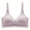 Purple, variant on ,Women's Wireless Front Snap Closure Bras Seamless Comfort Bra Sheer Full Coverage Soft Bralettes for Nursing and Maternity Purple 42