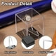 thumbnail image 3 of Exhibidor de anillos de campeonato Uxcell con base de madera, cubo de béisbol de acrílico, 3 of 5