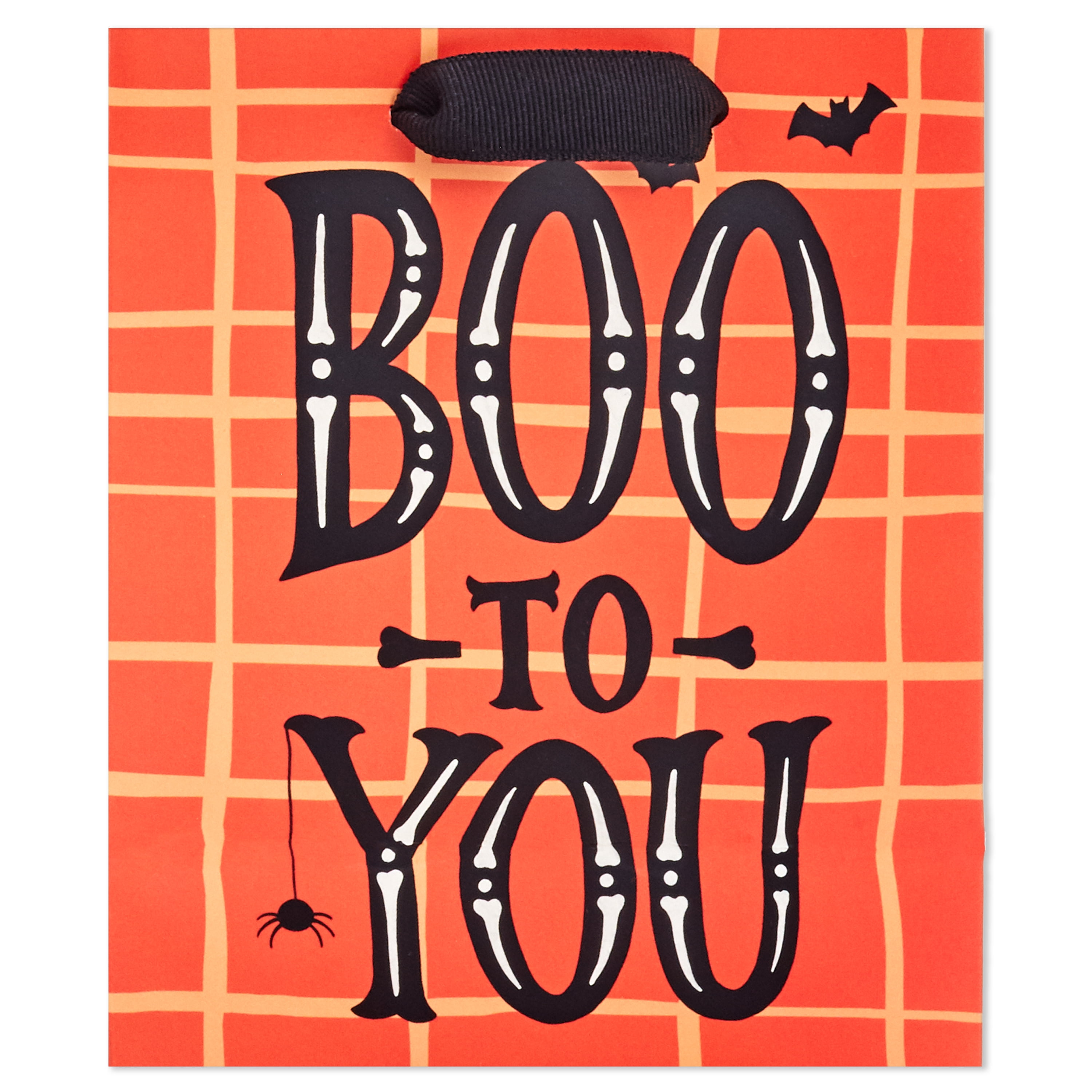 Hallmark Small Halloween Gift Bag (Boo to You, Glow in the Dark), 1 Count