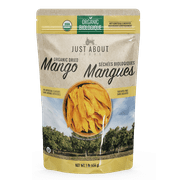 Just About Foods Organic Dried Mango 454 g (1 lb)