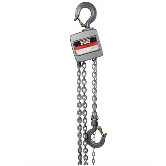 Jet Tools 1-Ton Aluminum Hand Chain Hoist with 30' Lift - AL100-100-30