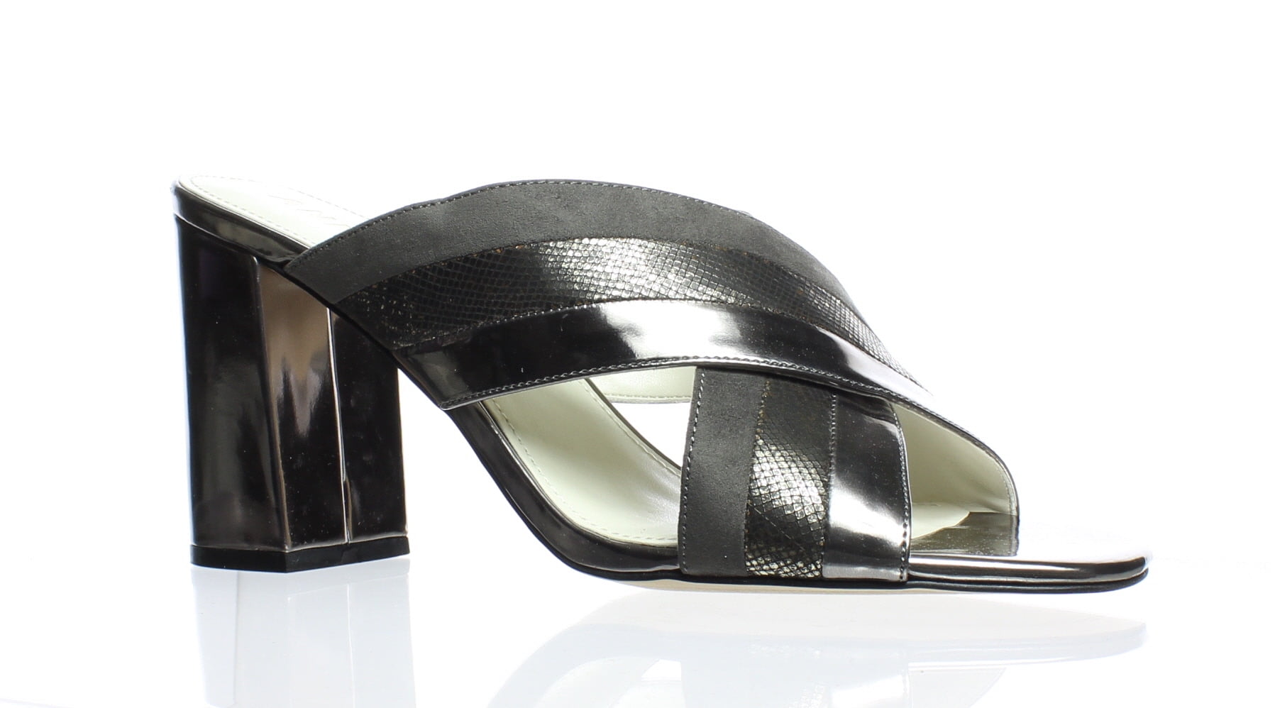 dark grey heeled shoes