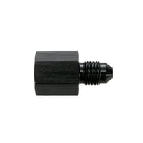 Allstar Performance ALL50201 Fitting - Gauge Adapter - Straight -3AN Male to 1/8in NPT Gauge Port - Aluminum -Blk Anodized - Each