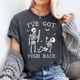 thumbnail image 2 of Halloween Skeletons Ive Got Your Back Costume T-Shirt Unisex, Sizes S-5XL, Gategoo, 2 of 5