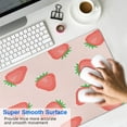 thumbnail image 4 of Superior 31.5x11.8 inch Keyboard & Mouse Pad - Non-Slip, Waterproof Gaming Mat with Exciting Summer Fruits Strawberry Leaves Pattern, 4 of 7