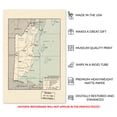 thumbnail image 3 of HISTORIX Vintage 1965 British Honduras Map Print - Vintage Road Map of Belize Poster - Old Railroad Map of British Honduras Wall Art Print, 3 of 7