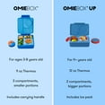 thumbnail image 2 of OmieBox UP is an Insulated Bento Lunch Box with a 12oz Thermos - Cosmic Blue by OmieLife, 2 of 7