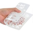 thumbnail image 2 of 4 Pieces Alphabet Painting Stencils Set, Assorted Styles Reusable Numbers and Letters Art Drawing Templates Stencils for DIY Craft Projects, 2 of 5