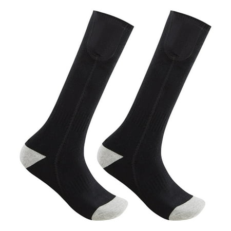 

Hesxuno Men Women Battery Socks Rechargeable Electric Socks Battery Powered Heat Insulated Socks Kit Winter Warm Thermo Heating Socks Chilly Feet Battery Sock Skiing Biking Hunting Foot Warmer Socks