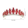 thumbnail image 2 of WRISTBIQUE Vintage Rhinestone Bridal Crown, Lightweight and Comfortable for Brides, 2 of 8