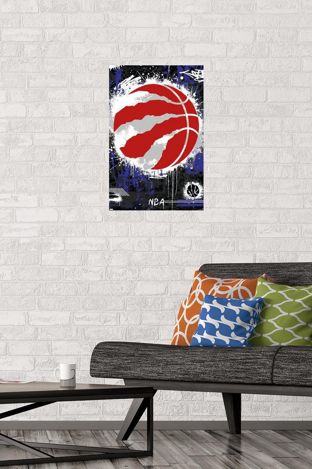 NBA Toronto Raptors - Maximalist Logo 23 Wall Poster, 22.375" x 34"