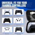 thumbnail image 2 of TNP Products Console Controller Holder Case for PS5 Dualsense, Xbox Series X/S, Switch Pro Controller Gamepad Carrying Pouch Storage Bag Organizer, Shock-proof EVA, Water Resistant Protection, 2 of 8