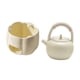 thumbnail image 2 of Tetera con calentador, tetera de cerámica fácil de limpiar para hervir agua Beige con mango, 2 of 9