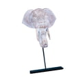 thumbnail image 3 of Estatua de elefante, escultura de animal, coleccionable, figura de arte de resina decorativa, decoración de escritorio para dormitorio, , enci, 3 of 8