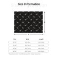 thumbnail image 5 of Fuzoiu Mallards And Snowflakes Print Flannel Blanket,Throw Blanket,Flannel Home Decor,Fleece Bed Blankets,Cozy Soft Blanket for Bed, Sofa, Camping, and Travel-50"x40", 5 of 6