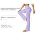 thumbnail image 4 of Yoga Pants Women, Flare Leggings for Women with Pockets Crossover High Waisted Bootcut Yoga Pants, 4 of 7