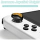 thumbnail image 4 of 4PCS Jusy thumb grip caps compatible with Nintendo Switch/OLED/Switch Lite, soft silicone Joy-Con joystick grips, 4 of 5