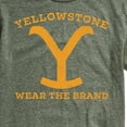 thumbnail image 3 of Yellowstone - Wear The Brand Y - Men's Short Sleeve Graphic T-Shirt, 3 of 6