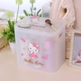 thumbnail image 5 of Hello Kitty practical desktop stackable PP cosmetic skin care cream storage box multipurpose portable plastic makeup organizer, 5 of 5