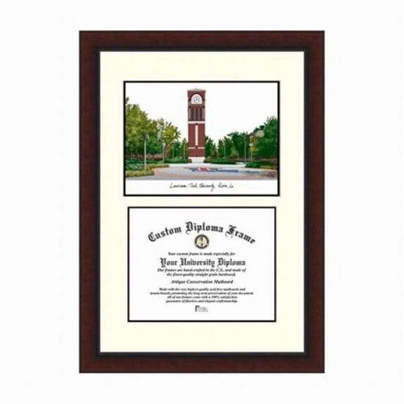 Campusimages LA988LV Louisiana Tech University Legacy Scholar Diploma Frame