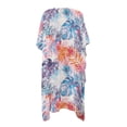 thumbnail image 3 of FKELYI Watercolor Monstera Leaf Print Womens Bikini Cover Up for Summer Open Front Cardigan Beach Cover Ups Comfy Beach Kimono Beachwear Ladies Cruise Outfits Resort Wear, 3 of 6