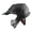 Carbon Fiber Black, variant on 1Storm Adult Motocross Helmet ATV Dirt Bike BMX MX Downhill Mountain Helmet Track Style JH601; Matt Black