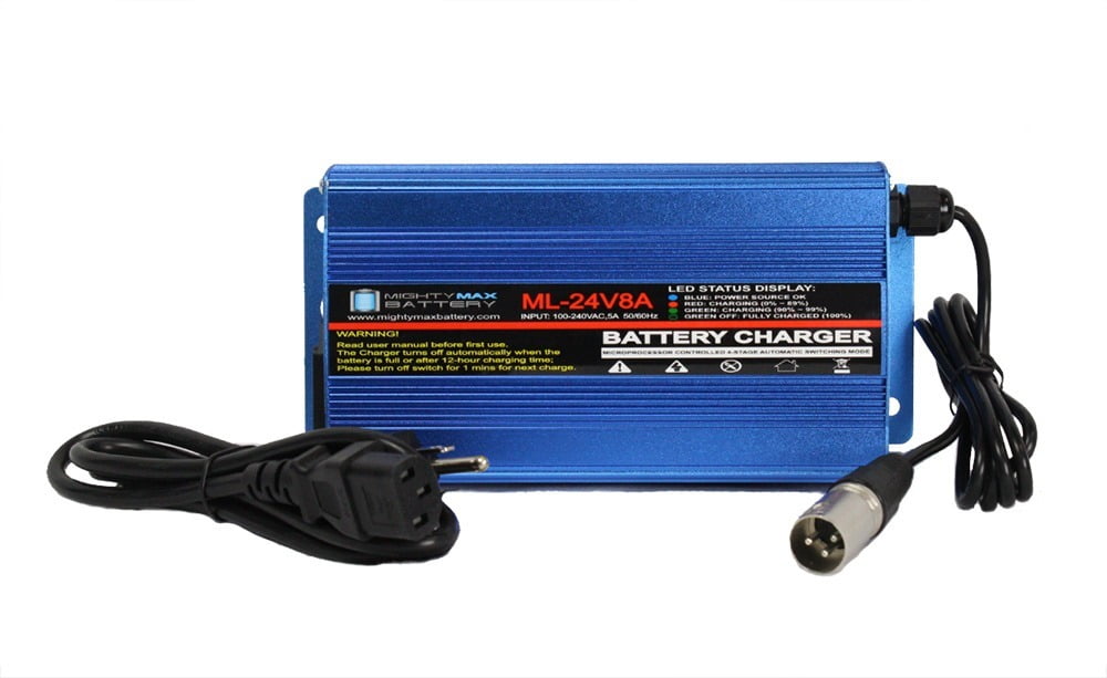 Mighty Max 24V 5A Battery Charger Mobility Manufacturing 