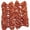 Burnt Orange, variant on Set of 12 Pink Sequin Bows 5 Inches Large Glitter Bows Wholesale Bows, DIY Fabric Hair Bows - No Clips