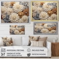 thumbnail image 4 of Designart "Muted Colors Adorning A Minimalist Painting Of Mums I" Mums Floater Framed Canvas Prints, 4 of 5