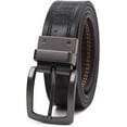 thumbnail image 1 of Dickies Ceinture Réversible en Jean pour Homme 35MM de Large Marron-Noir (Grand (38-40)), 1 of 6