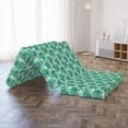 thumbnail image 4 of Floral Foldable Mattress, Exotic Arrangement Flowers, 78.7" x 47.2", Green and Hot Pink, by Ambesonne, 4 of 4