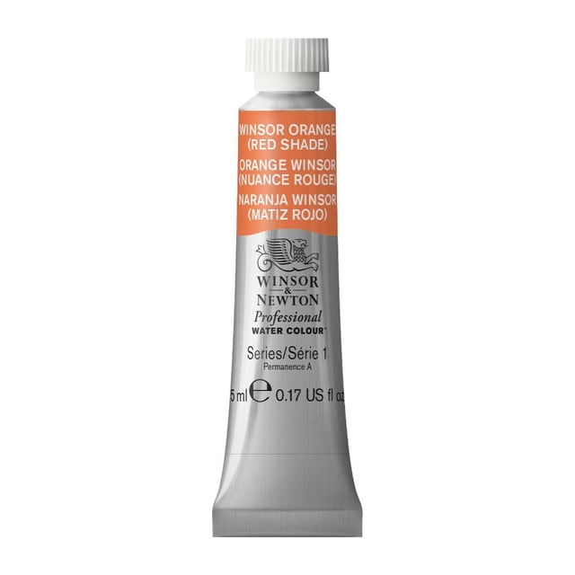 Pintura Acuarela 5Ml Artist Naranja Winsor S-1 #723 WINSOR & NEWTON