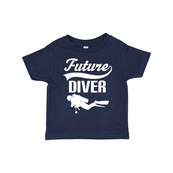 Inktastic Future Diver Scuba Diving Boys or Girls Toddler T-Shirt