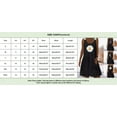 thumbnail image 2 of TAIAOJING Women's Bohemian Floral Printed Dress Casual O Neck Printing Vest Lace Sleeveless Swing A Line Beach Mini, 2 of 4