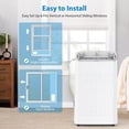 thumbnail image 3 of Portable Air Conditioner 15,000 BTU, 3-in-1 Cooling Unit for Rooms up to 850 Sq.Ft with AC, Fan & Dehumidifier Modes, Remote Control, 24-Hour Timer, Window Installation Kit, 3 of 13