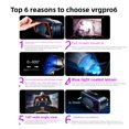thumbnail image 4 of VRG Pro Virtual Reality Glasses Blue Light Blocking Smart Gift Universal Compatible For Android And iOS Platforms Business Fashion Adult  with Controllers, 4 of 5