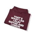 thumbnail image 4 of Guitar Player Hoodie, Gifts, Hooded Sweatshirt, 4 of 4