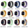 thumbnail image 3 of ALMNVO Braided Solo Loop Bands Compatible with Amazfit GTS/ GTS 2/ GTS 2 Mini / GTS 2e / GTS 3, Nylon Elastic Breathable Soft Stretch Bracelet Strap for Amazfit Bip Lite/Bip U Pro , 20mm Watch Band, 3 of 9