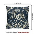 thumbnail image 4 of nygtbtfer Spring Pillow CoversEucalyptus Leaves Truck Bless This Home Set of2 Welcome Decorative Throw Pillows Cases Outdoor Decor for Couch Living Room White, 4 of 7