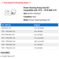 thumbnail image 2 of Power Steering Pump Seal Kit - Compatible with 1975 - 1978 GMC C15 1976 1977, 2 of 2