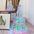thumbnail image 1 of CM-TOP | Árbol navideño Poligonal con luz de 65CM | 47 * 47 * 65cm | Arbol de Navidad | Lámpara para árbol de Navidad | Lámpara Decorativa de Navidad | Lampara, 1 of 5