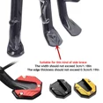 thumbnail image 5 of Extensor de pie de pata de cabra para motocicleta, almohadilla de pie de extensión, placa de soporte, Base antideslizante, accesorios de motocicleta, 5 of 5