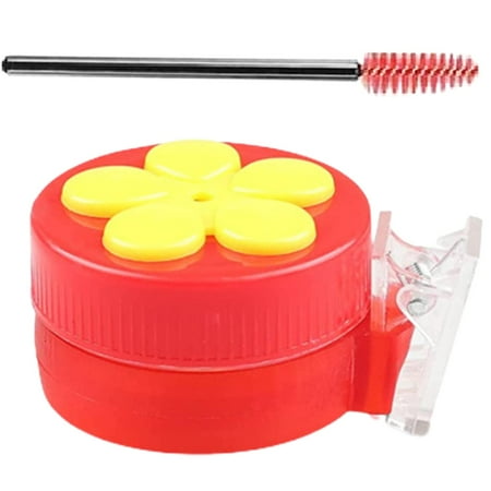 Handheld Hummingbird Feeders Plastic Mini Hand Feeding Tools(red,4pcs ...