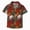 L101-Red, variant on CAUYDY Boys Hawaiian Shirt Short Sleeve Button Down Shirt Casual Floral Tropical Beach Shirts(L101-Red,4-5 Y)